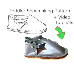 Unisex Baby & Kleinkind Leder Sandale Schuhmacher Muster mit Schritt für Schritt Video-Tutorials