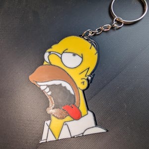 Simpsons keychain