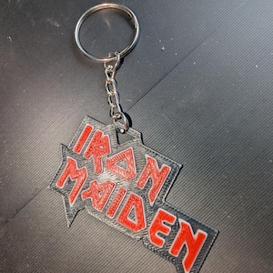 iron maiden keychain