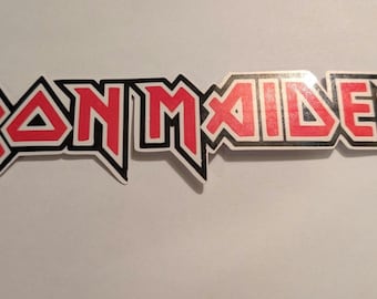 Iron Maiden waterproof vinyl sticker