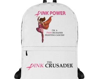 Roze Crusader Breast Cancer Awareness-rugzak 2