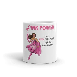 Taza de cáncer de mama de cruzado rosa 1