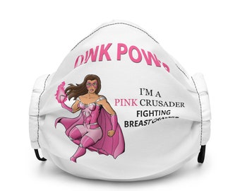 Pink Crusader Borstkanker Gezichtsmasker 1