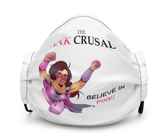 Pink Crusader Borstkanker Gezichtsmasker 3