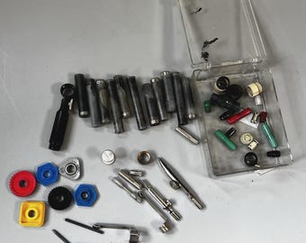 Vtg Drafting Calligraphy Pen Parts Lot Koh-I-Noor Keuffel Esser Staedtler Leroy