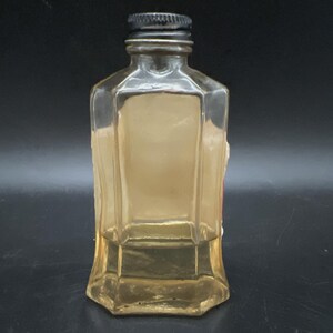 Vtg Coralie Cleaning Fluid Bottle Fieth Brothers Kansas City Glass Prop image 4