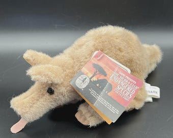 Vtg 1993 Ganz Sierra Club Endangered Species Plush Aardvark Stuffed Animal Toy