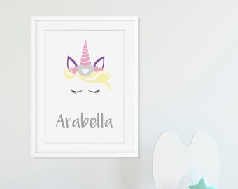 unicorn prints etsy uk