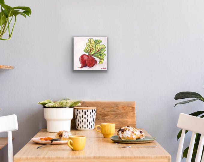 Urban Beets Original Acrylic Painting