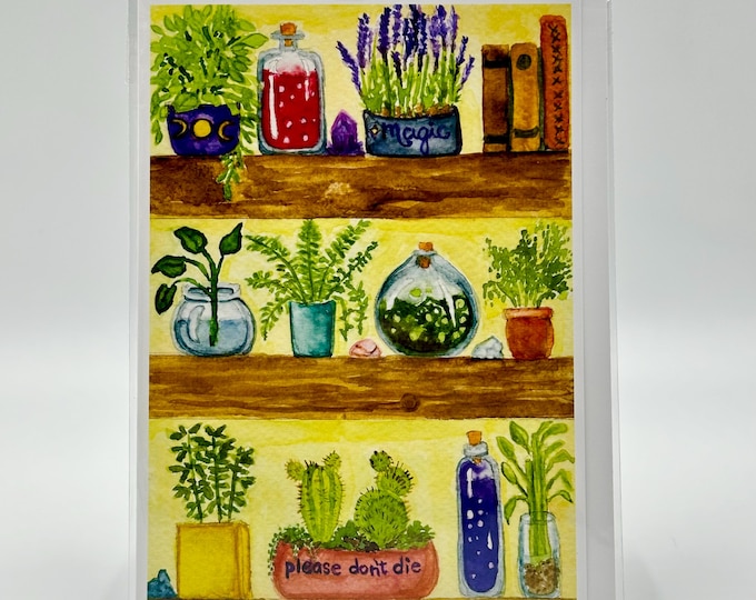 Magical Apothecary Greeting Card