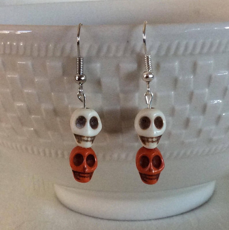 Halloween Earrings Skull Earrings