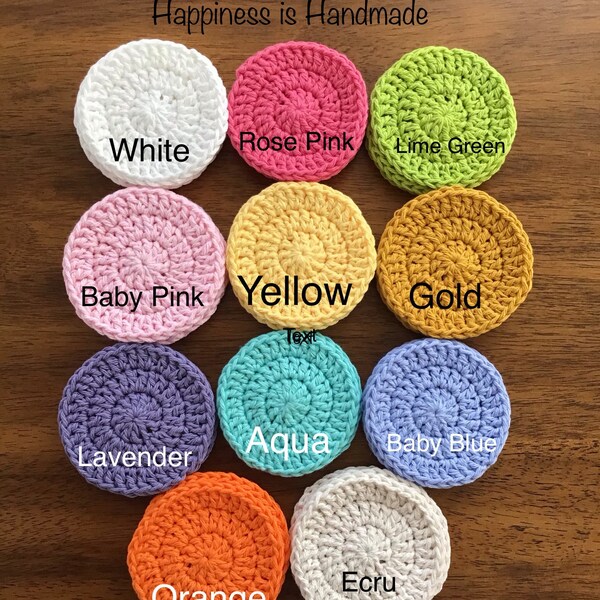 Crochet Face Scrubbies Etsy