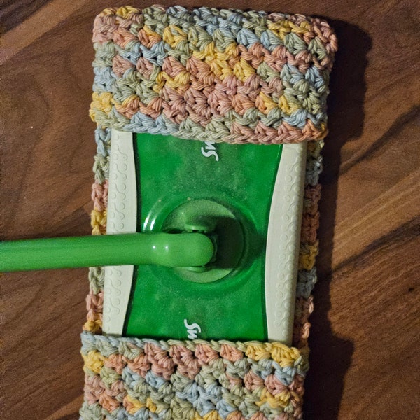 Crochet Swiffer Cover, reusable swiffer cover, ecofriendly swiffer cover