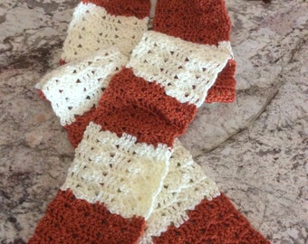 Scarf, Crochet Scarf, Handmade Crochet Scarf