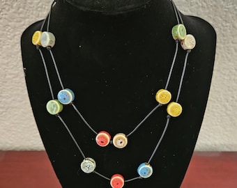 Colorful Ceramic Necklace