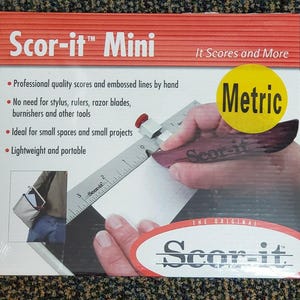 Mini Scor-it Scoring Board METRIC 23 x 17cm Score Board