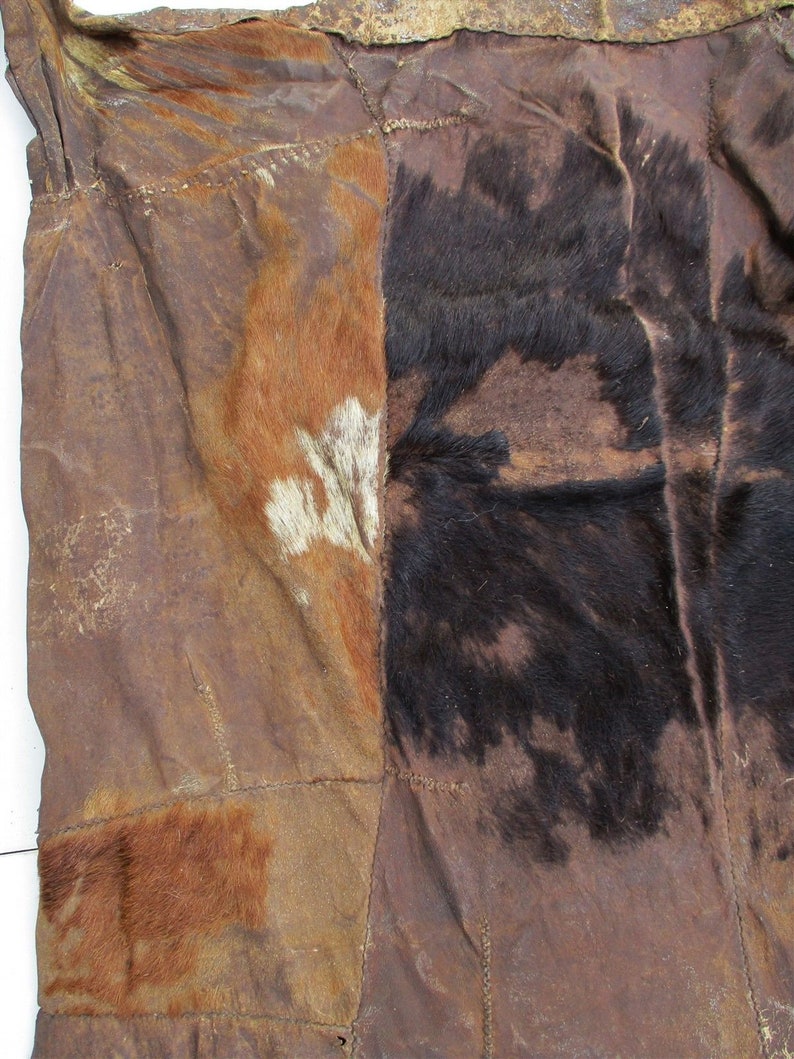 Turkana Animal Hide Apron Skirt Ekude Arach Tribal Clothing Kenya East Africa