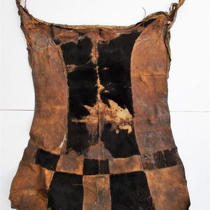 Turkana Animal Hide Apron Skirt Ekude Arach Tribal Clothing Kenya East Africa