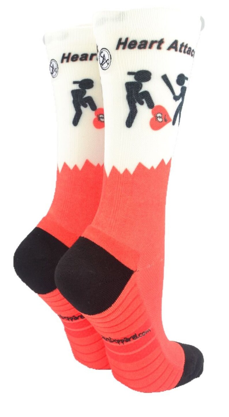 Heart Attack Compression Socks Etsy