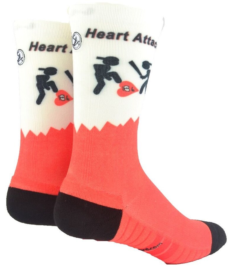 Heart Attack Compression Socks Etsy