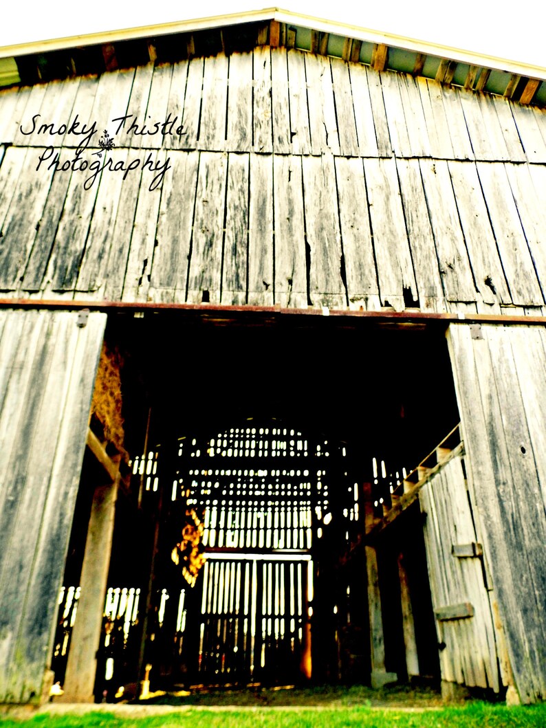 Rustic Artwork Barn Photography Kentucky Art Farmhouse Etsy