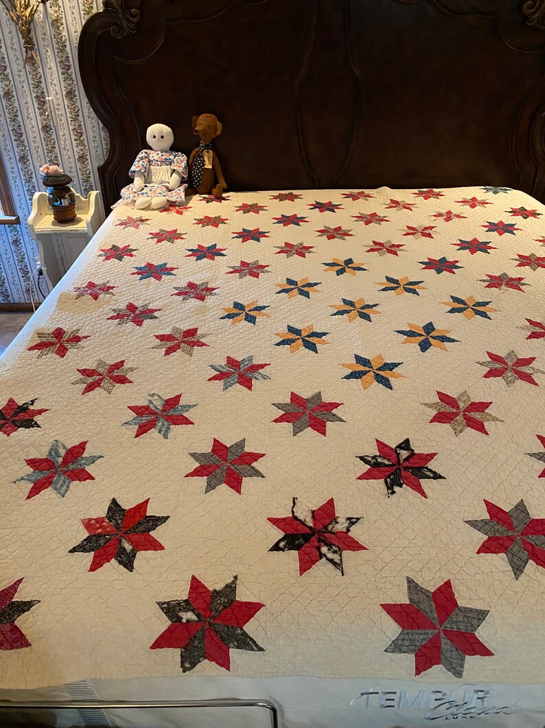 Handmade Star Quilt Etsy