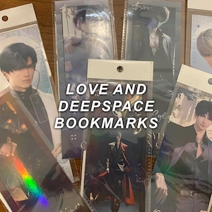 Love and Deepspace Bookmarks