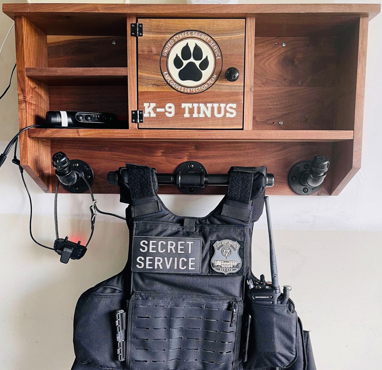 Warrior Rack-police Rack-military Rack-leo Storage-gear Storage-k9 ...
