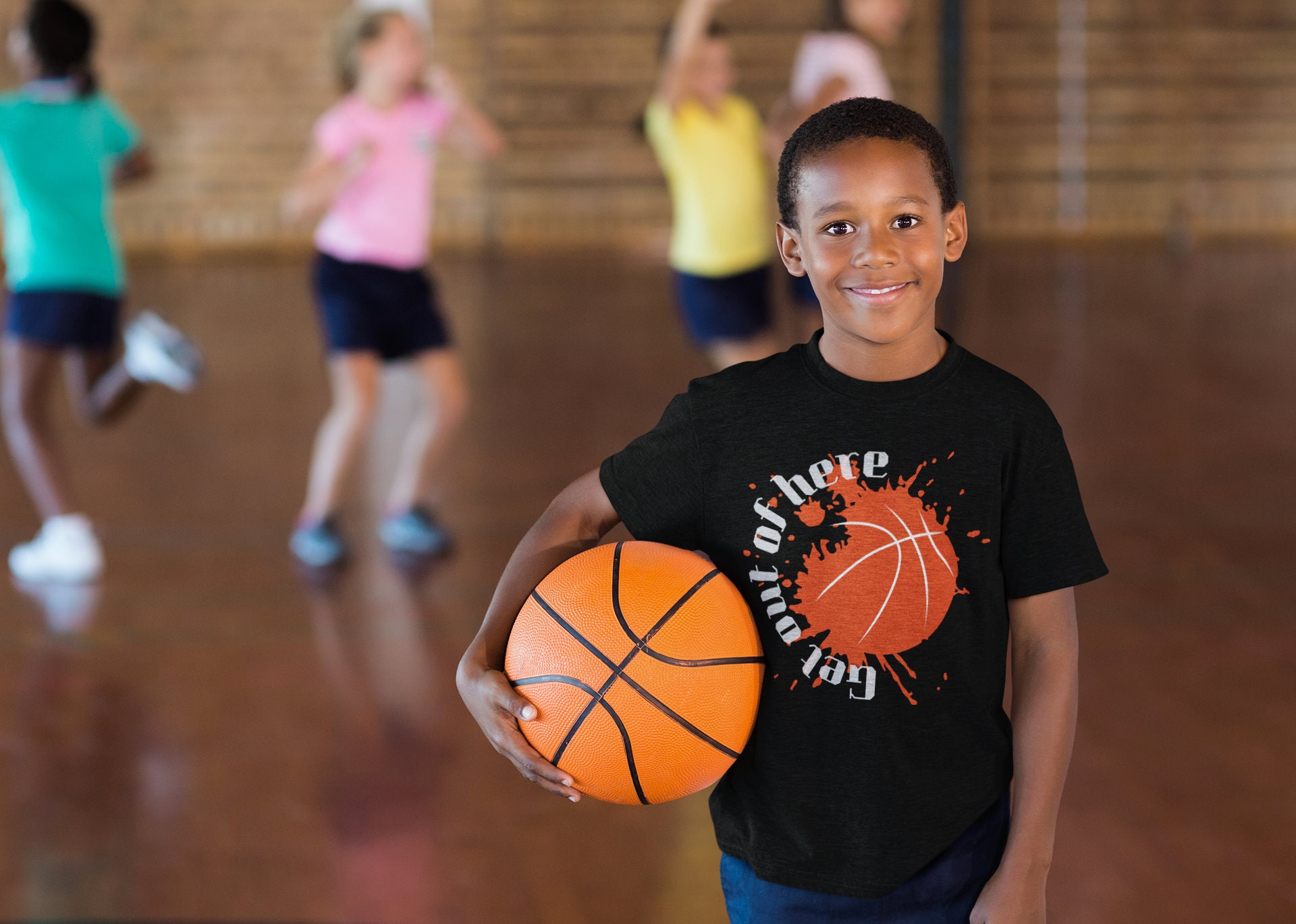 Basketball Children's Kids Childs Novelty T Shirt Basketball Children's Kids Childs Novelty T Shirt
