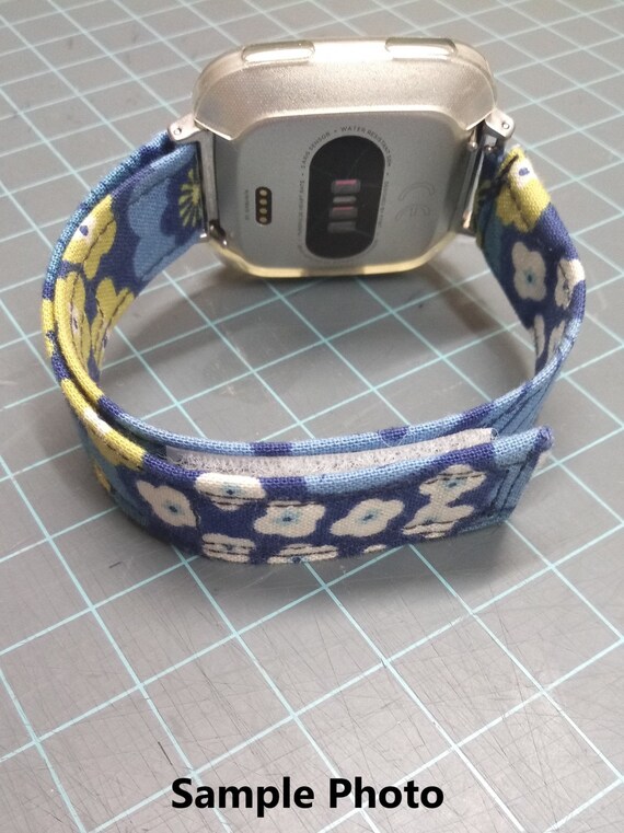 Fitbit Versa Fabric Band With Hook and Loop Closure for Fitbit