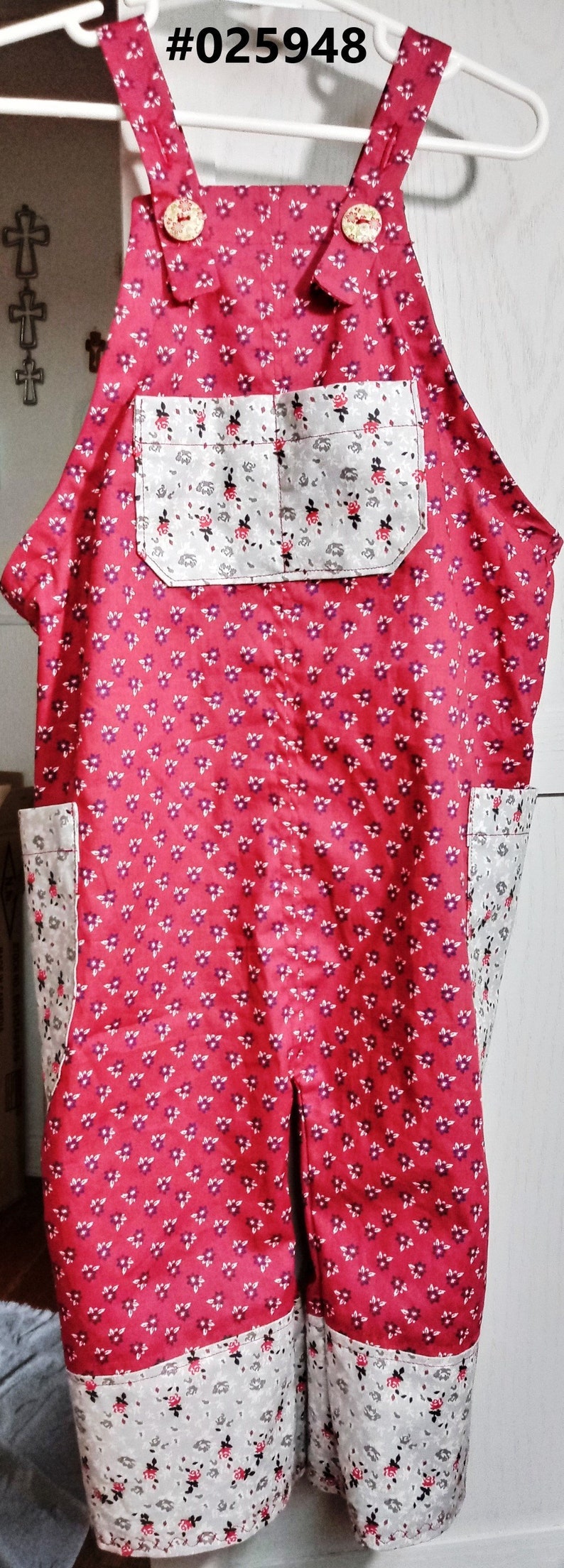 Handmade Childrens Overalls 025948