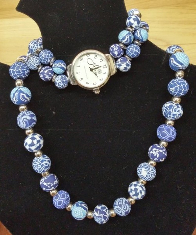 Jilzara Clay Bead Necklace 023954