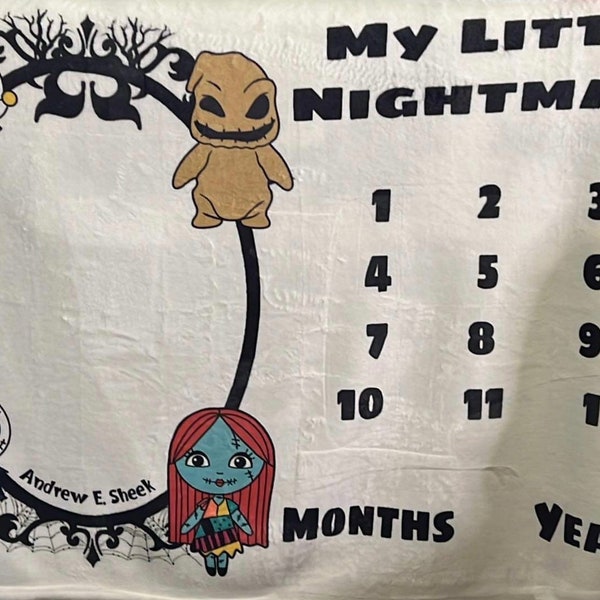 Nightmare Before Christamass Baby Shower Etsy