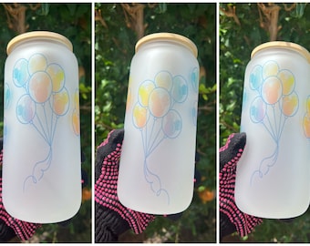 Disney ballonnen Glazen bekers