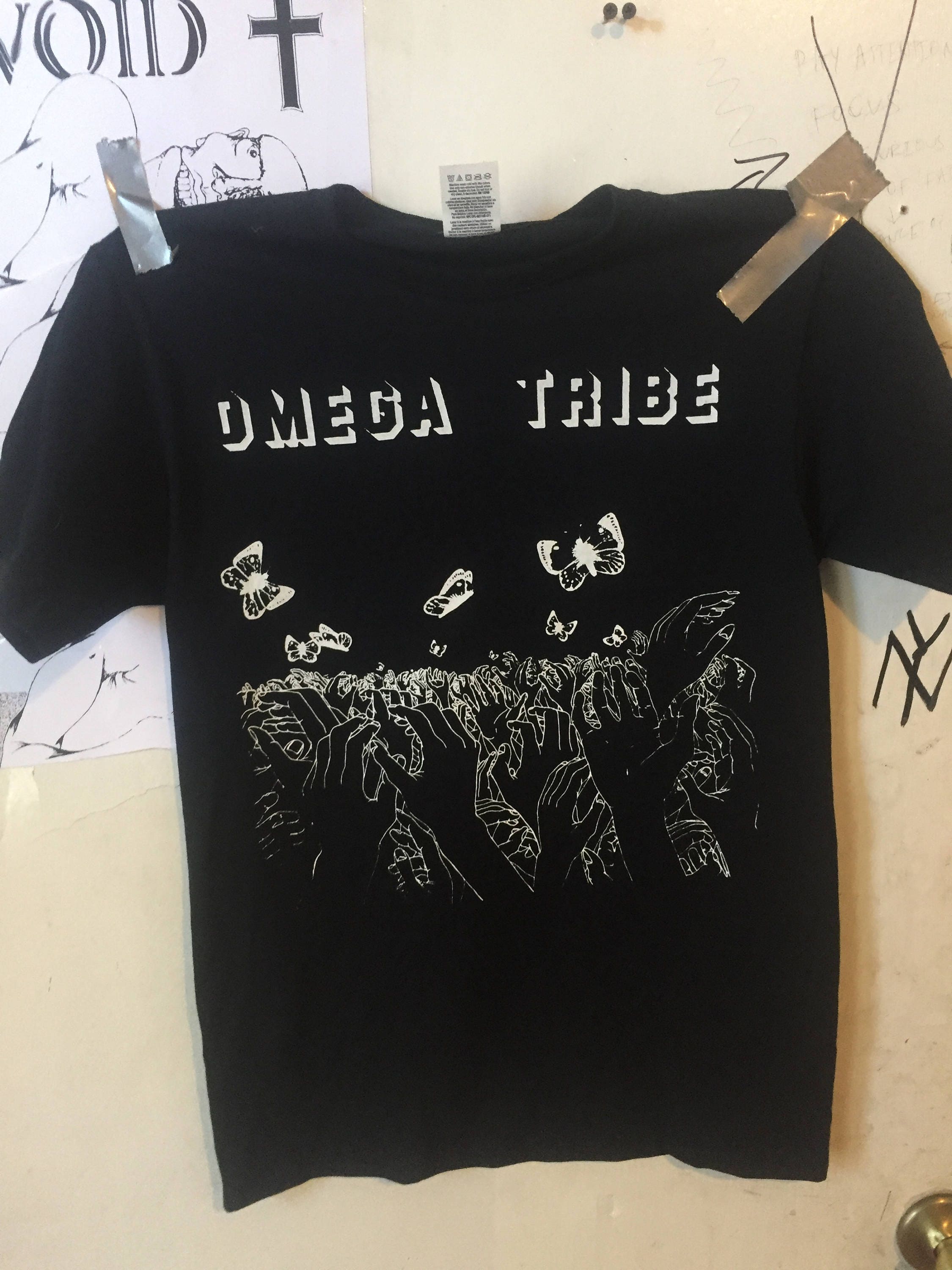Omega Tribe Shirt Uk Anarcho Punk Etsy