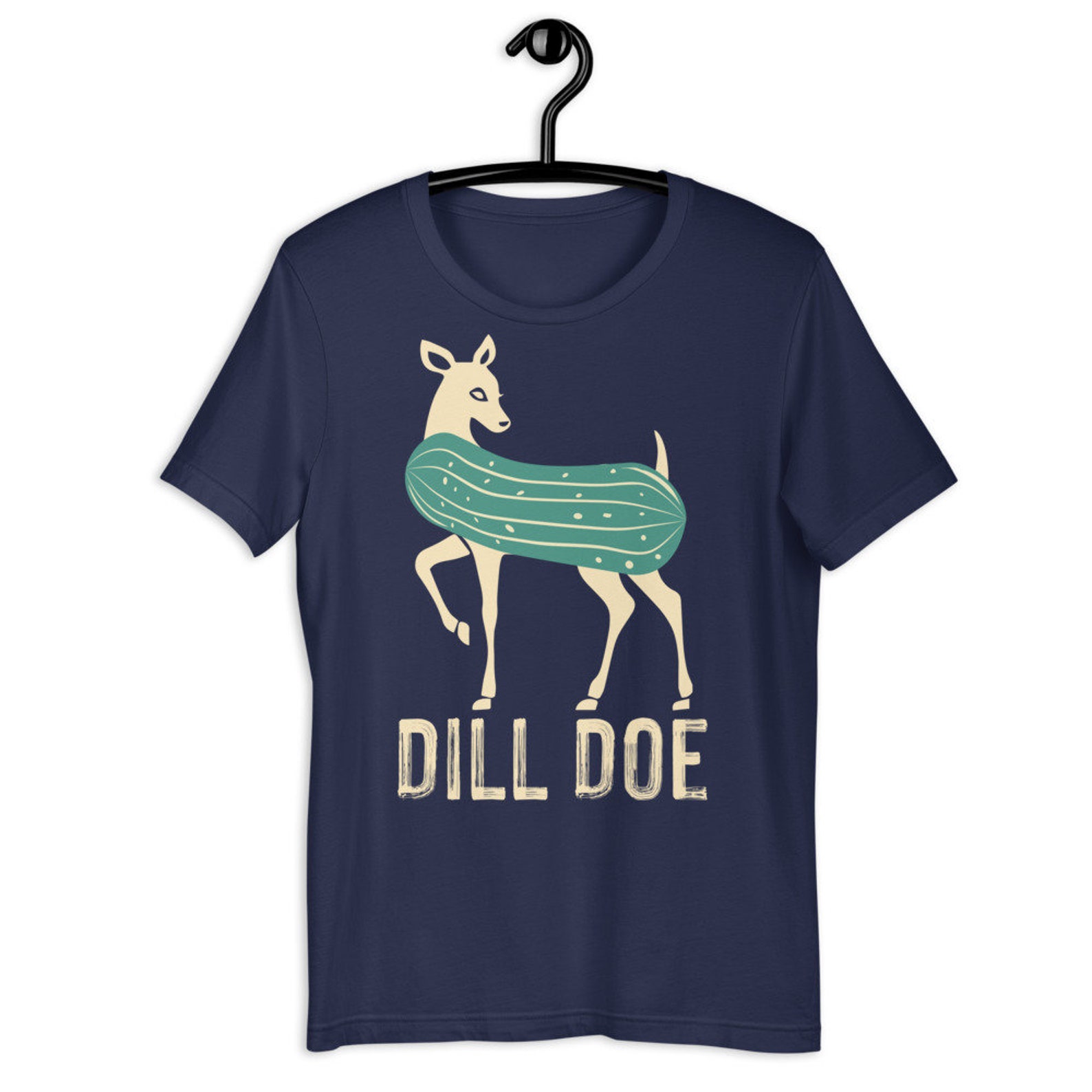 Dill Pickle Shirt Dill Doe Tee Funny Mens Shirts Pickle Etsy