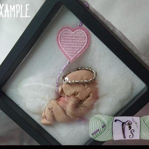 16 & 17 Wochen -- Individueller Fehlgeburts Bilderrahmen