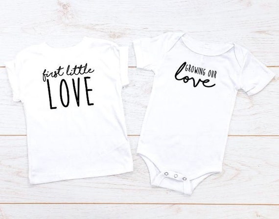 sibling announcement shirt