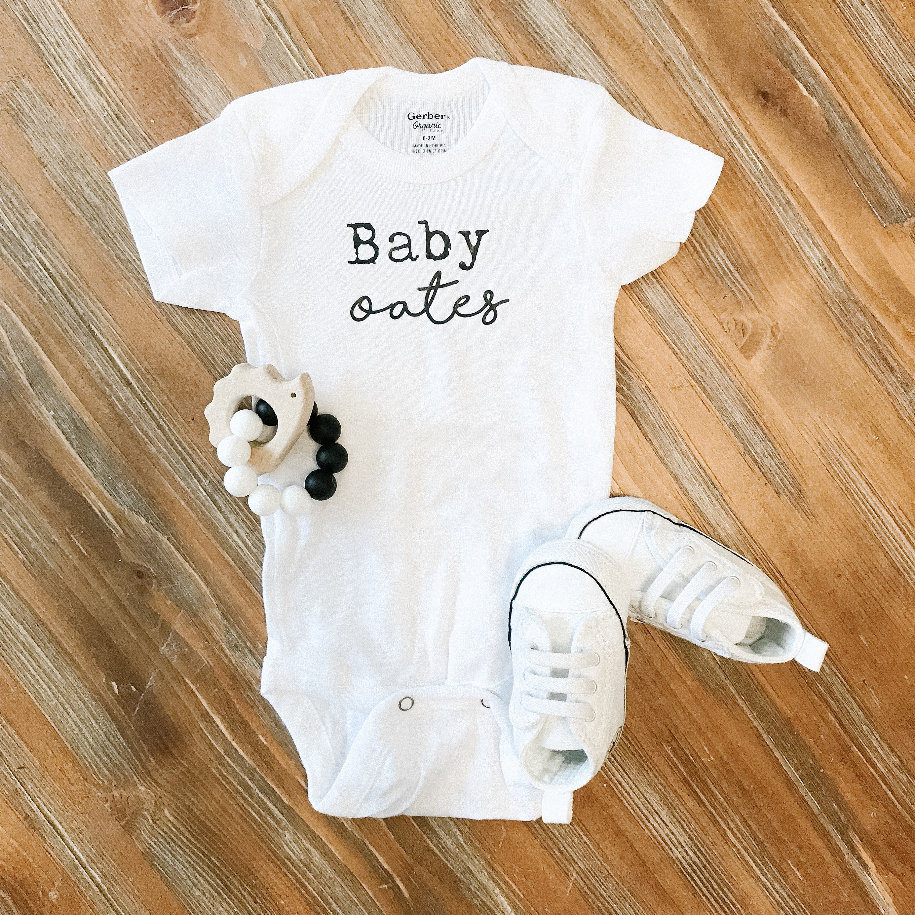 Personalized baby onesie, pregnancy announcement, baby announcement