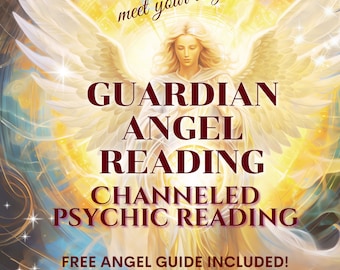 GUARDIAN ANGEL READING, Psychic Medium, Spiritual Guidance Reading, Guardian Angel Messages, Angel Reading, Mp3 Voice Reading, Life Guidance