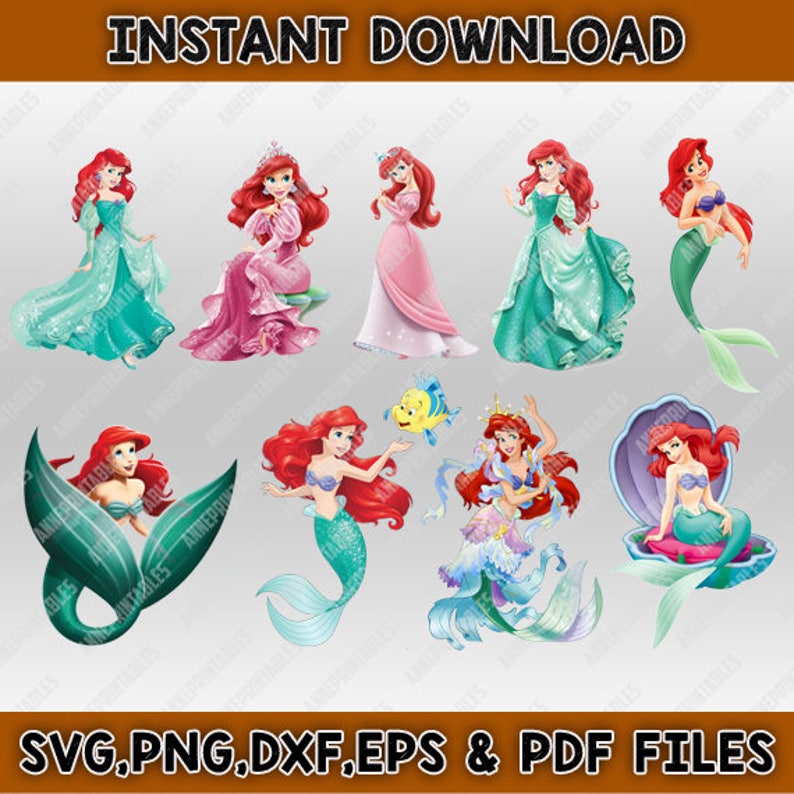 princess ariel png little mermaid png ariel clip art etsy princess ariel png little mermaid png ariel clip art ariel mermaid png files