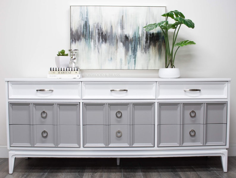 Sold Example Not For Sale Dixie 9 Drawer Mid Century Etsy