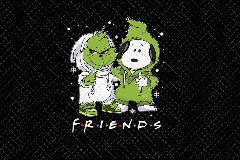 Download Friends Snoopy and Grinch Christmas Movie Grinch Svg Merry ...