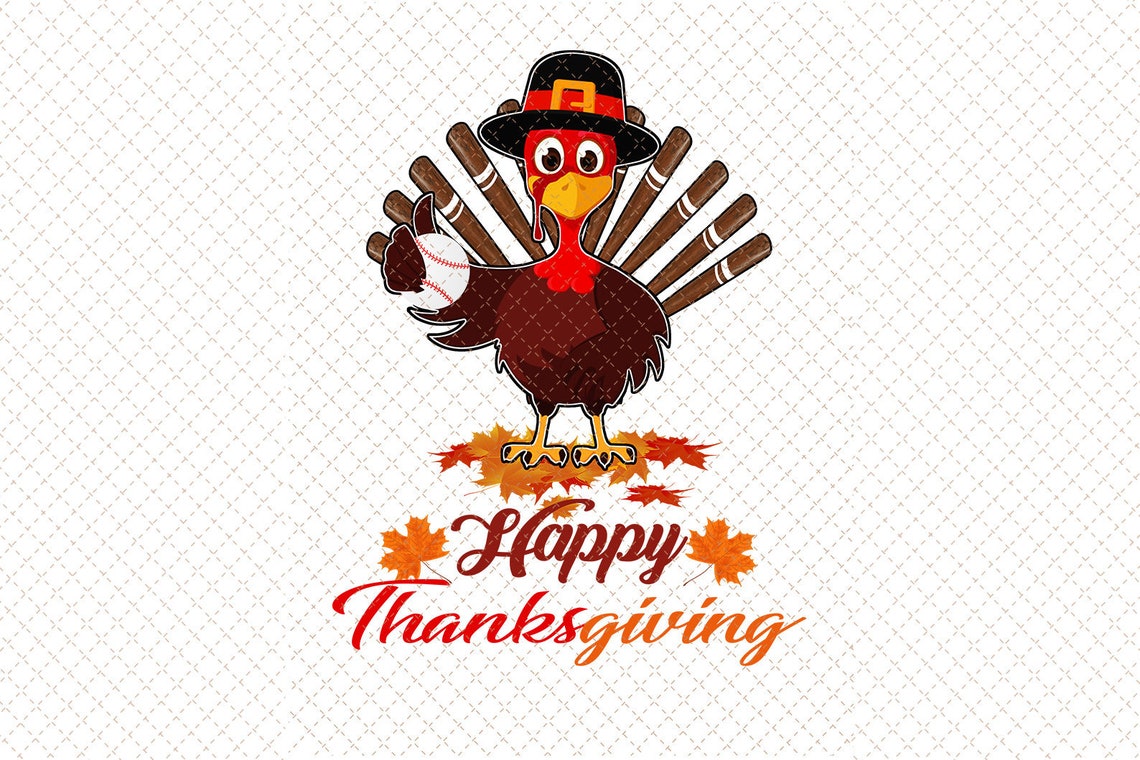 Turkey Baseball Thanksgiving 2020 Turkey Happy Thanksgiving Etsy