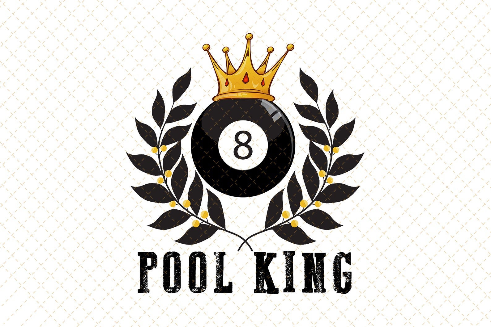Billiard King Pool Snooker King Pool Pool Billiards Lovers Etsy