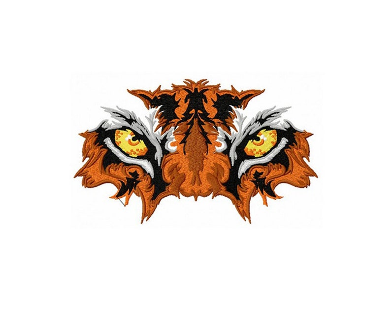 Tiger Machine Embroidery Embroidery Designs INSTANT Download - Etsy