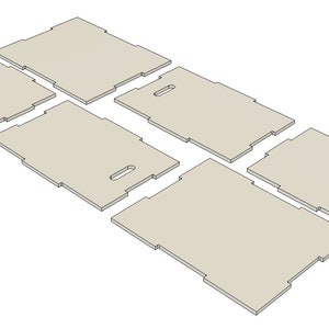 CNC Plyo Box 30&quot;x24&quot;x20&quot; - Fusion 360 file