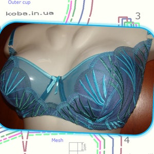 Bra PATTERN /bra Foam / Bra Sewing PATTERN / Bras /multi Sizes AA