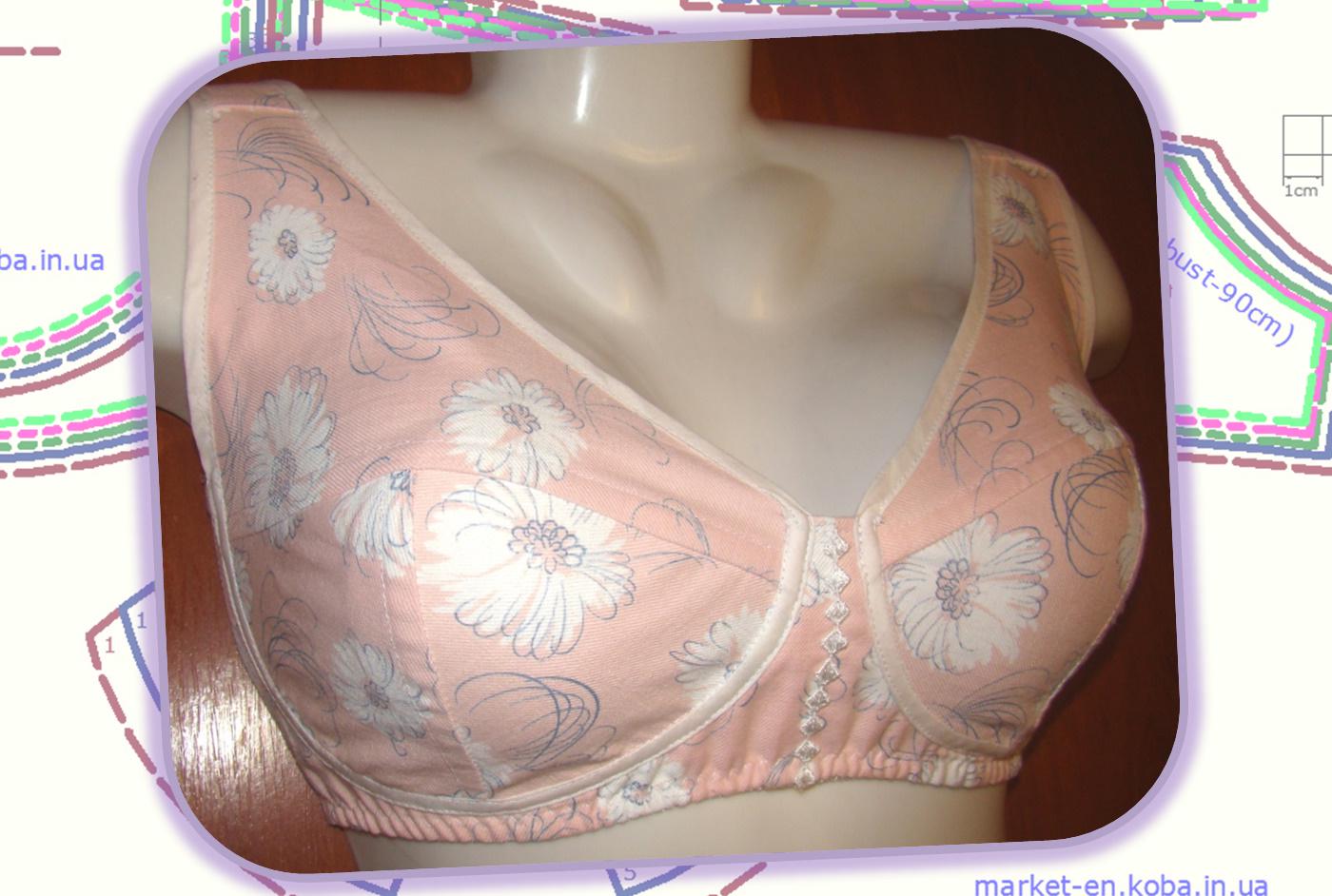 Sewing LINEN Bra, Bra Pattern Pdf, Wireless Bra Pattern, Bra Sewing ...