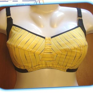 Bra Pattern Grace, Wireless bra Pattern, Bra pattern pdf, Make Wireless bra, Sizes C, D, DD(E), Instant download